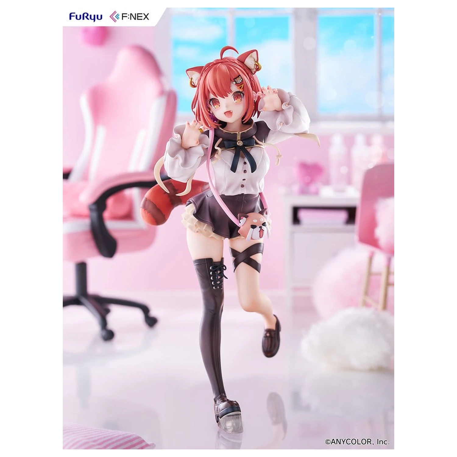 Nijisanji F:NEX PVC Figur 1/7 Ratna Petit 23 cm Produktfoto