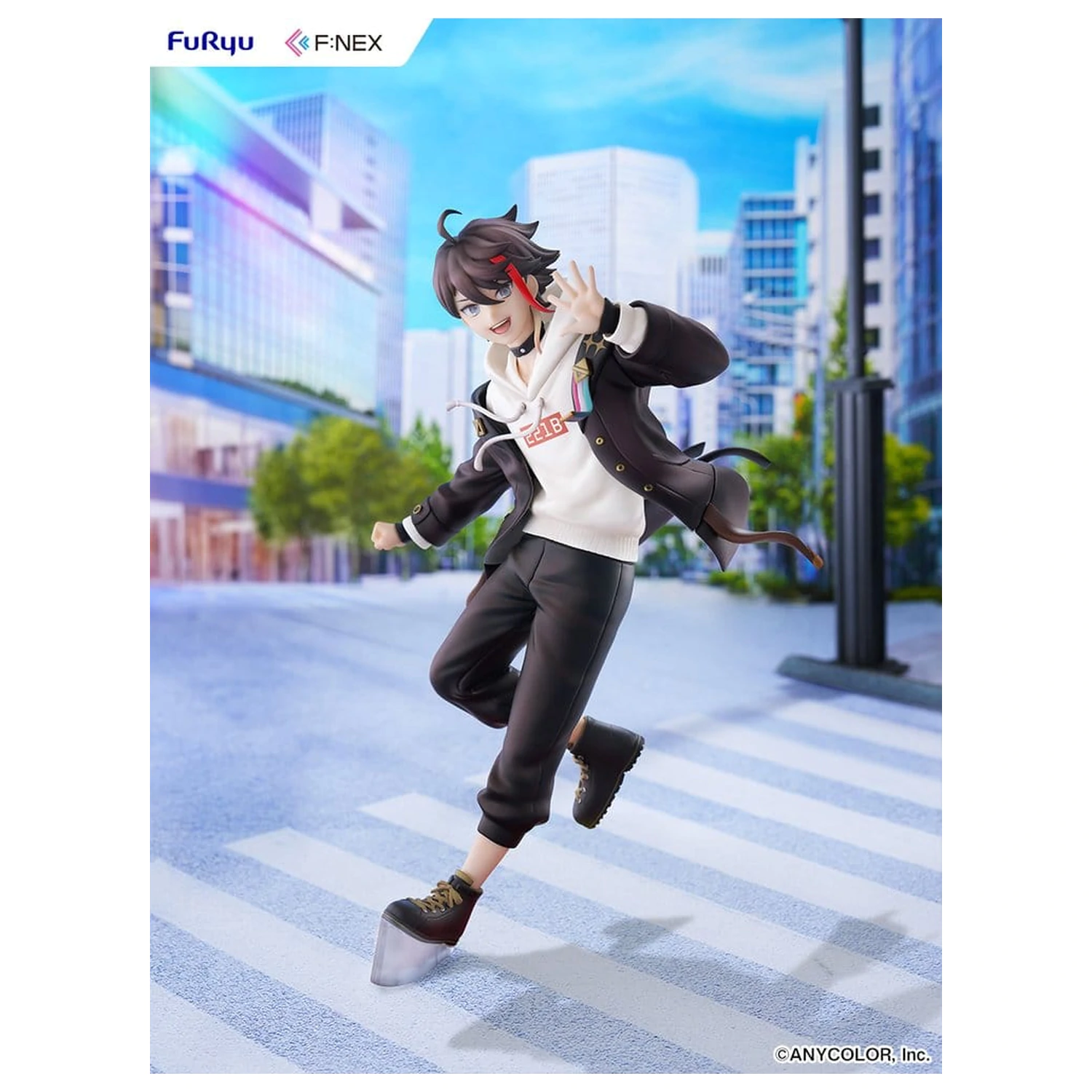 Nijisanji F:NEX PVC Figur 1/7 Saegusa Akina 25 cm Produktfoto