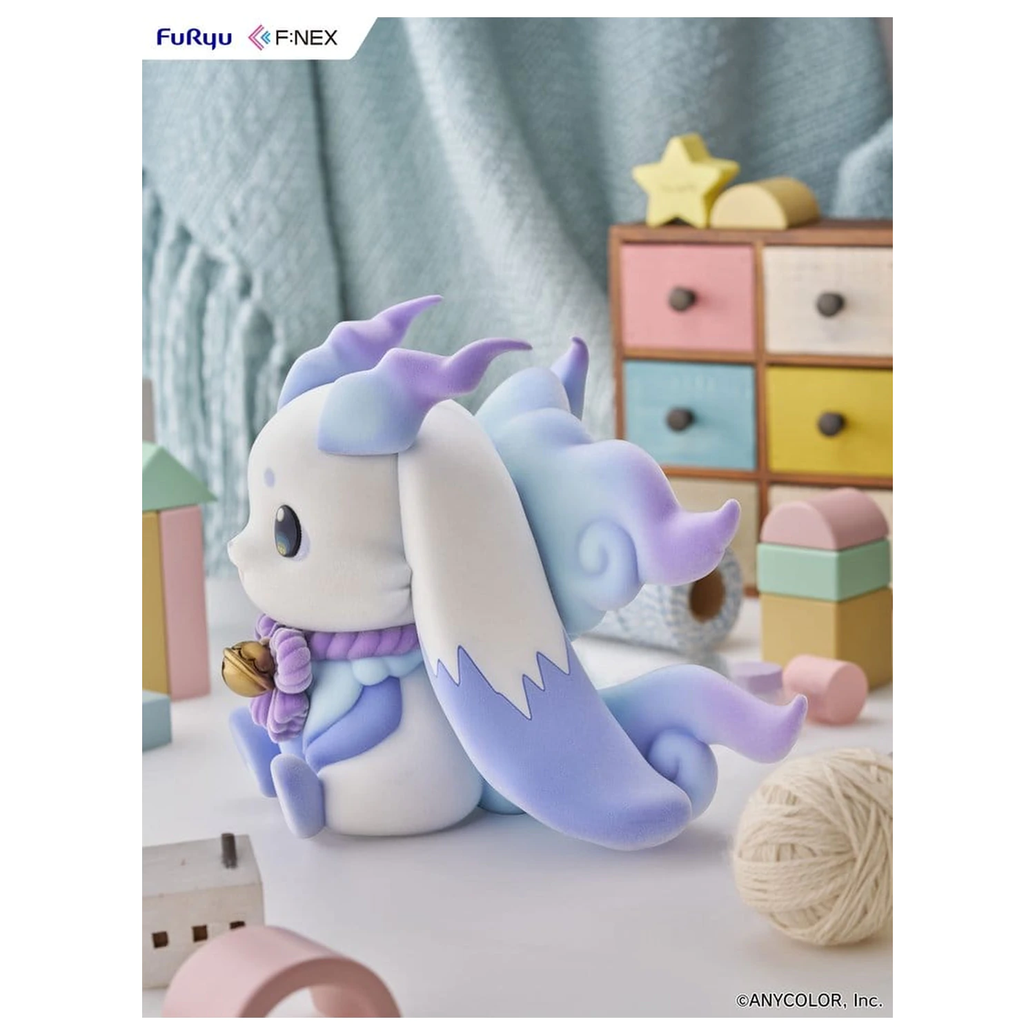 Nijisanji F:Nex Flocky Weich Vinyl Figur 1/2 Lunlun 20 cm Produktfoto