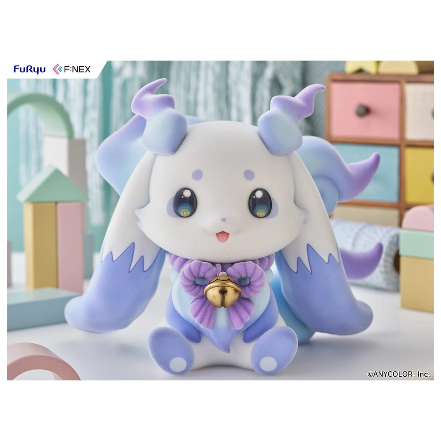 Nijisanji F:Nex Flocky Weich Vinyl Figur 1/2 Lunlun 20 cm Produktfoto