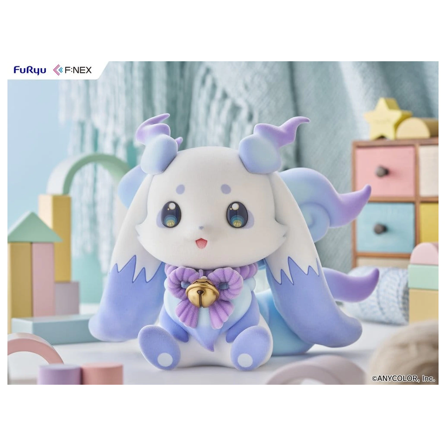 Nijisanji F:Nex Flocky Weich Vinyl Figur 1/2 Lunlun 20 cm Produktfoto