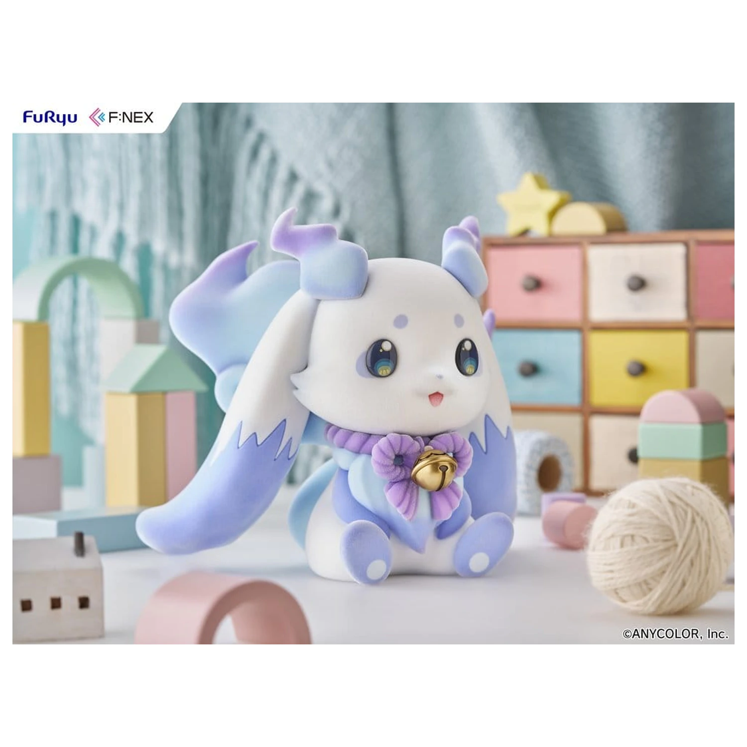 Nijisanji F:Nex Flocky Weich Vinyl Figur 1/2 Lunlun 20 cm Produktfoto