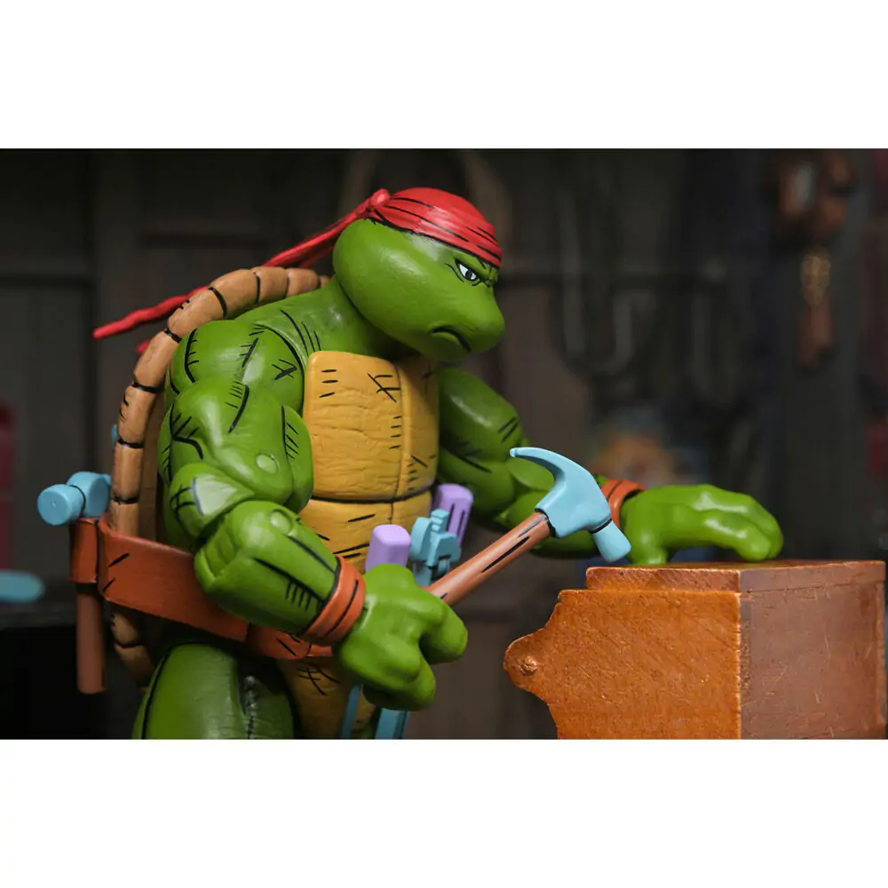 Ninja Turtle Teenage Mutant Donatello Handwerker Figur 18 cm Produktfoto