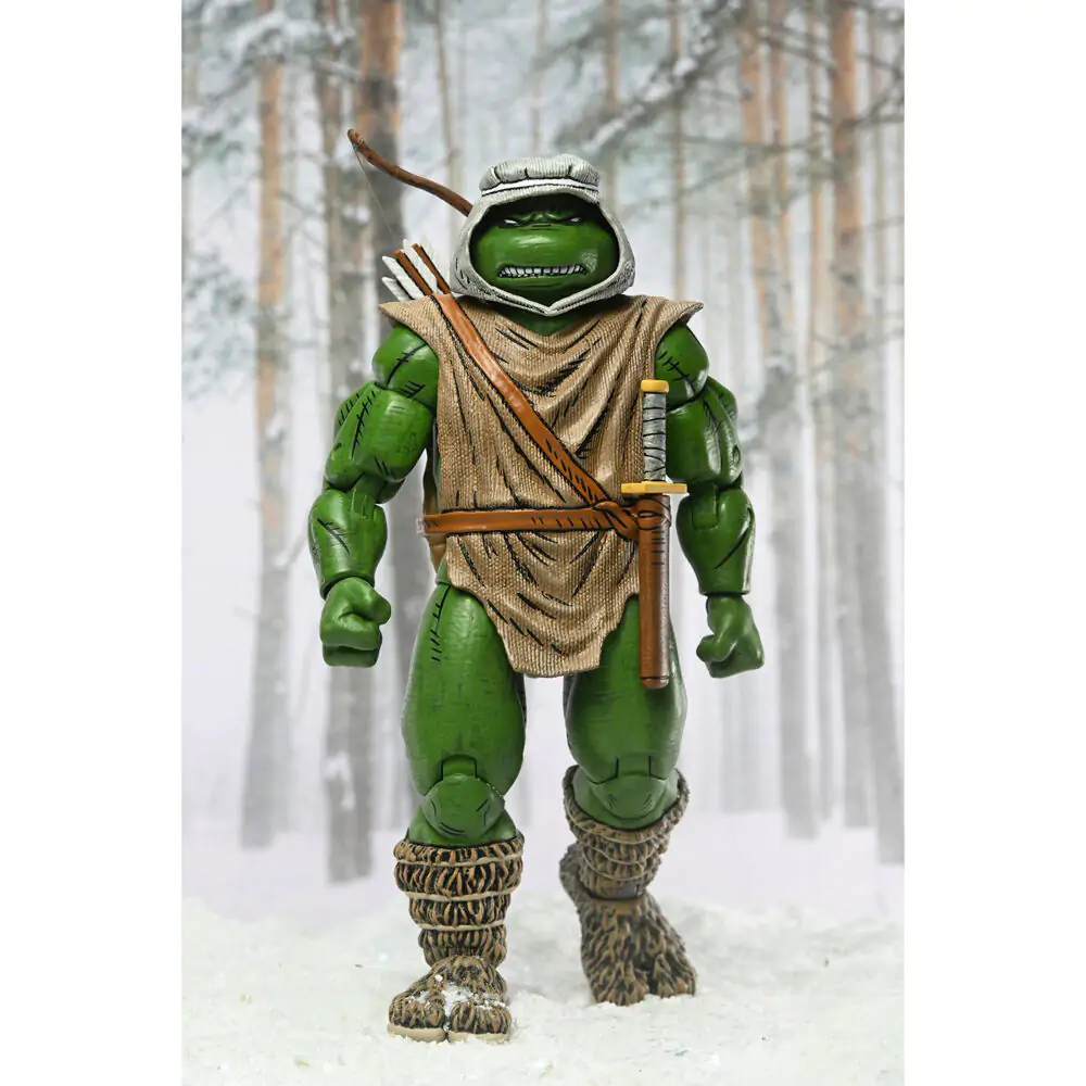 Ninja Turtle Teenage Mutant Leonardo Hunter Figur 18 cm Produktfoto