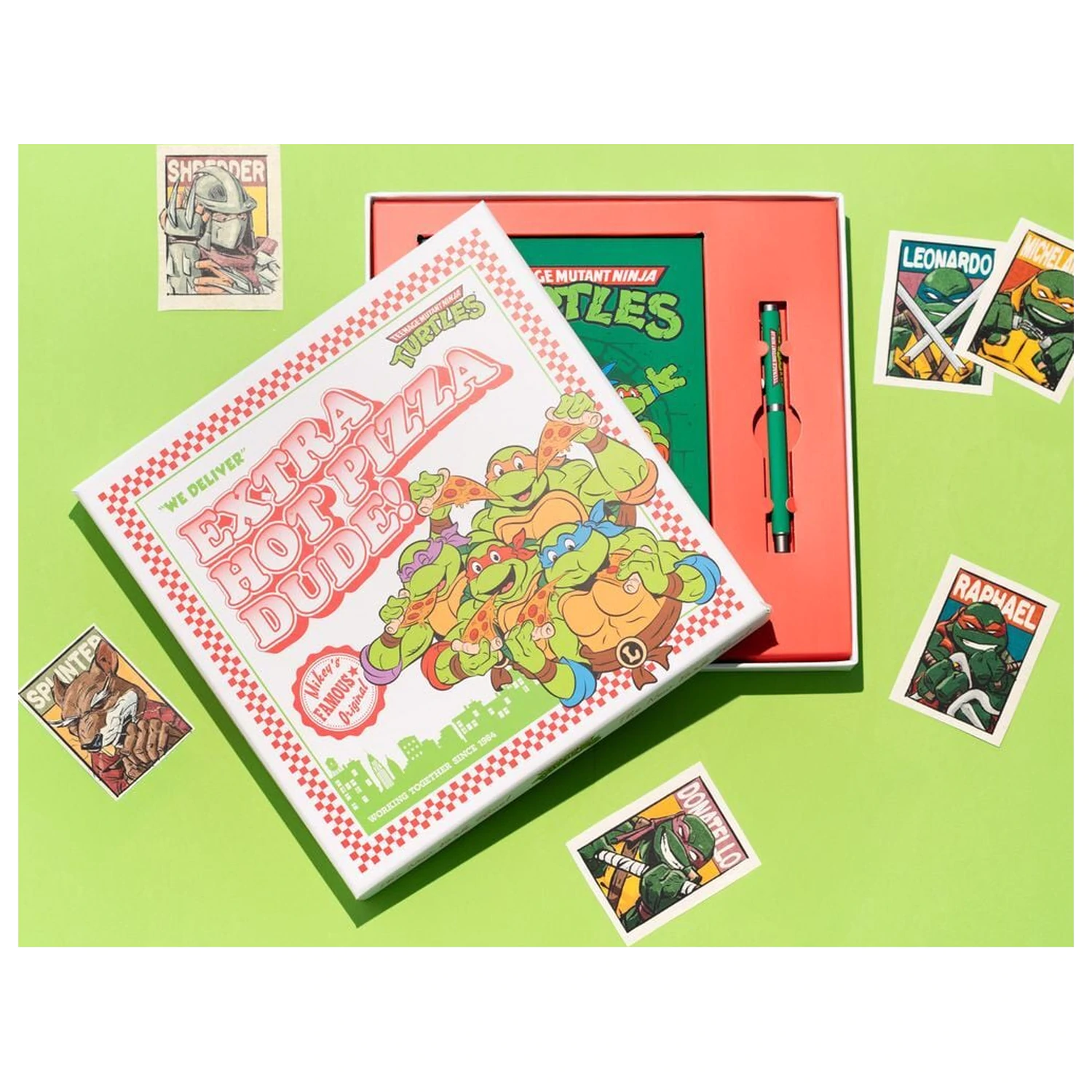 Ninja Turtles A5 Notizbuch + Stift Produktfoto
