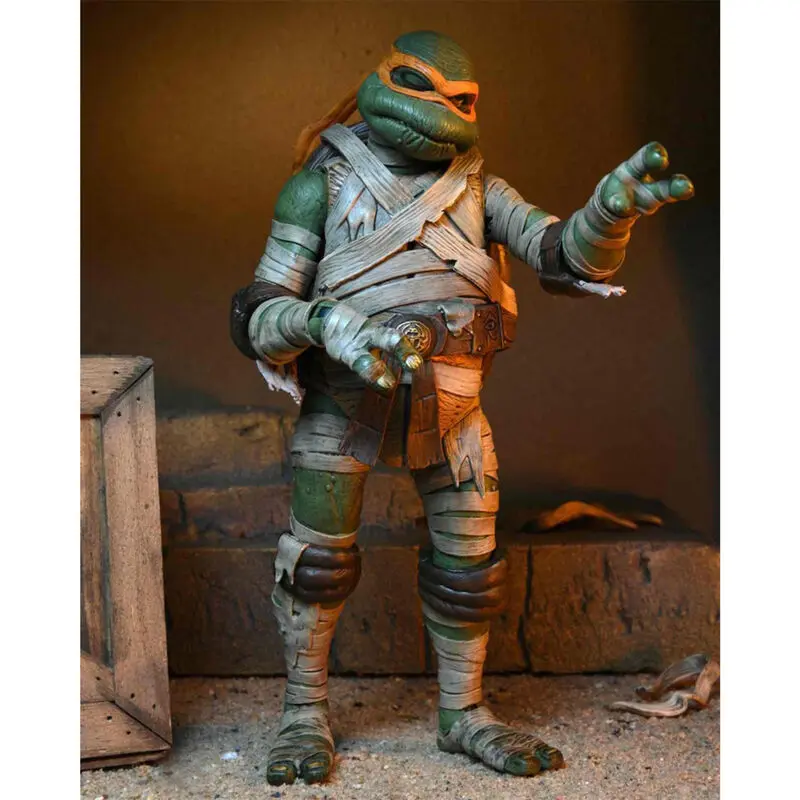 Ninja Turtles as the Mummy Michelangelo ultimate Figur 18cm termékfotó