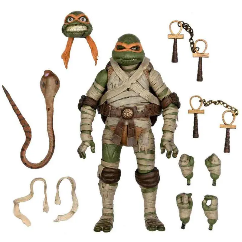 Ninja Turtles as the Mummy Michelangelo ultimate Figur 18cm termékfotó