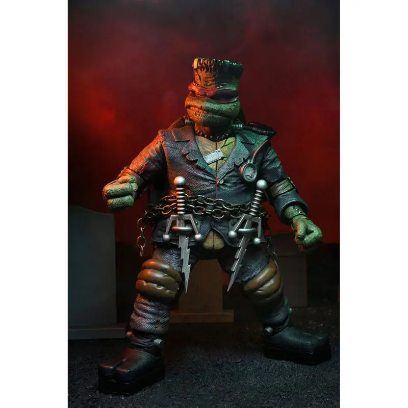 Ninja Turtles Raphael als Frankenstein Monster Ultimate Actionfigur 18 cm Produktfoto