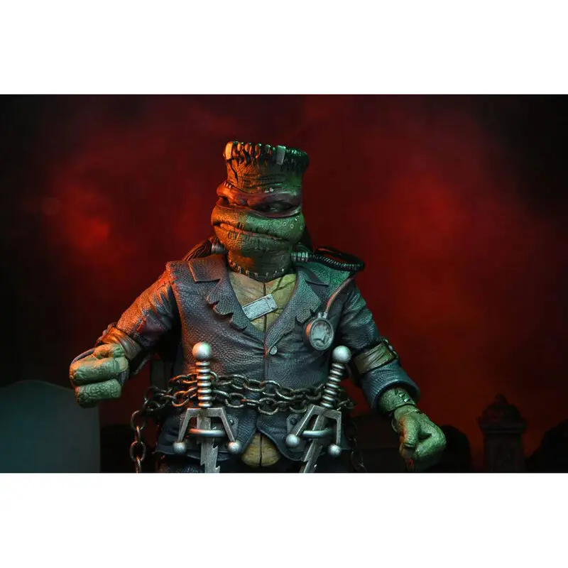 Ninja Turtles Raphael als Frankenstein Monster Ultimate Actionfigur 18 cm Produktfoto