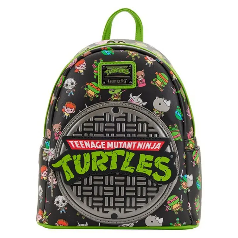 Loungefly Ninja Turtles Sewer Cap Rucksack 26cm Produktfoto