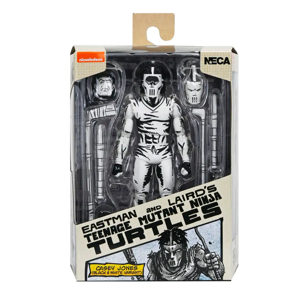 Ninja Turtles Teenage Mutant Casey Jones Black & White Figur 18 cm Produktfoto
