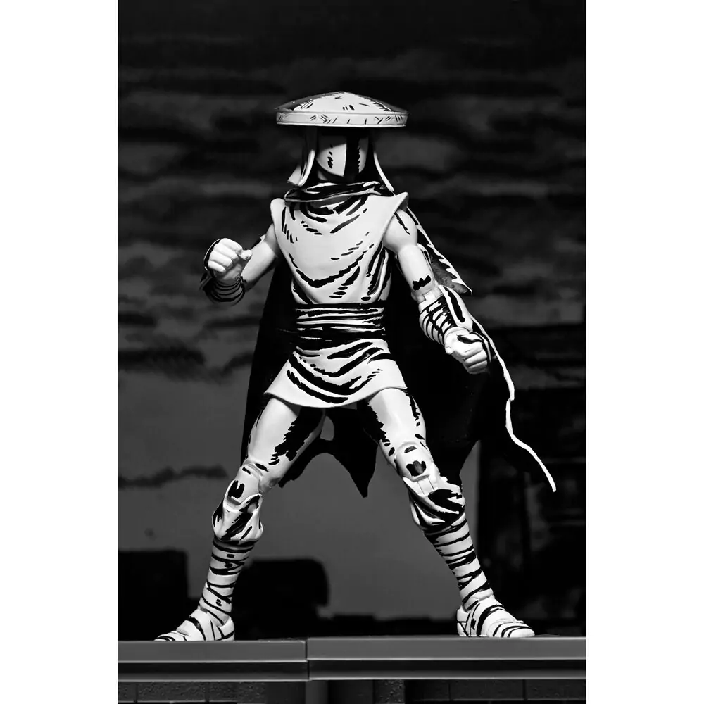 Ninja Turtles Teenage Mutant Elite Guard Black & White Figur 18 cm Produktfoto
