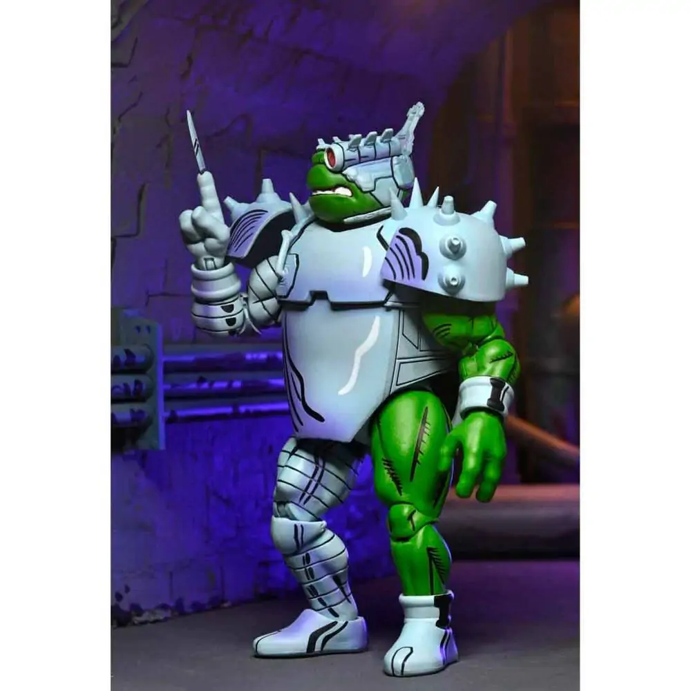 Ninja Turtles Teenage Mutant Mirage Comics Cyborg Donatello Figur 18cm Produktfoto