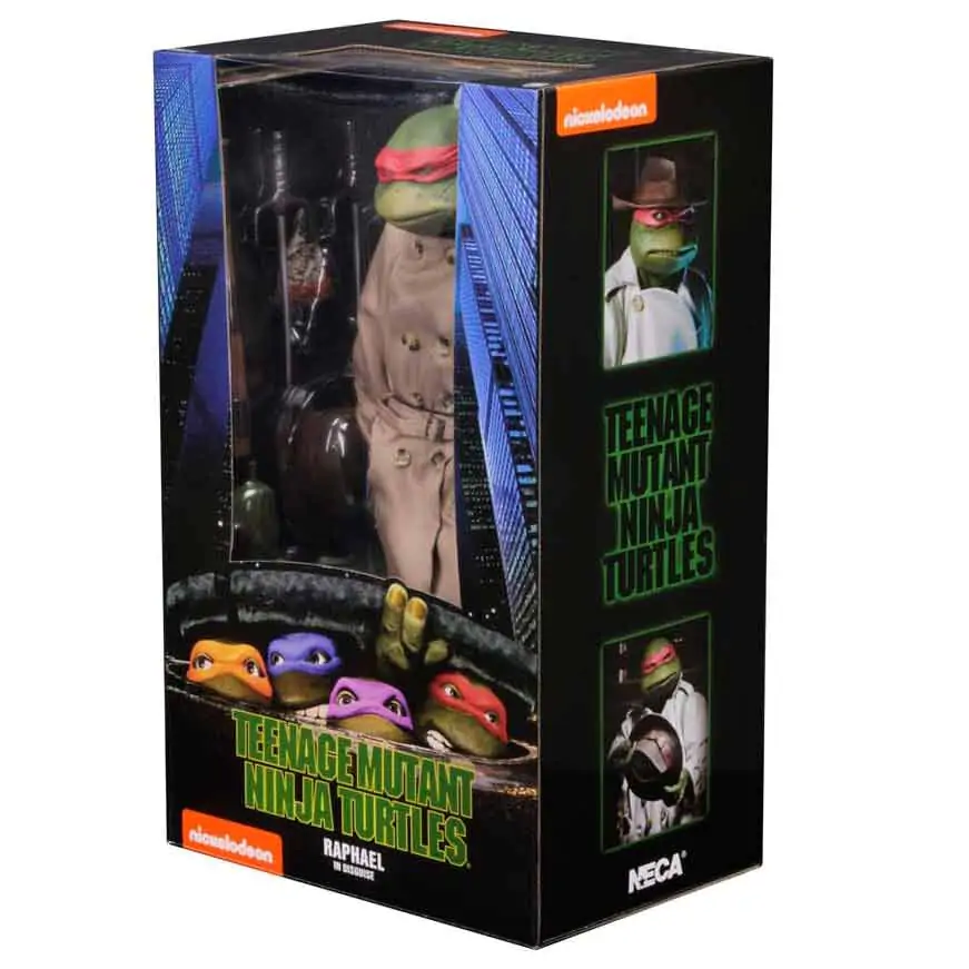Ninja Turtles Teenage Mutant Raphael 1990 Figur 42cm Produktfoto