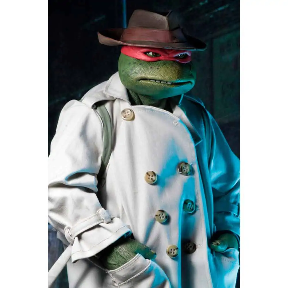 Ninja Turtles Teenage Mutant Raphael 1990 Figur 42cm Produktfoto