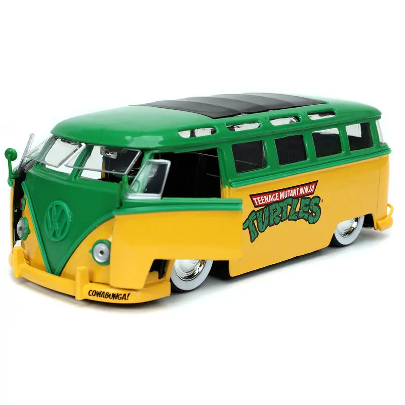 Teenage Mutant Ninja Turtles Diecast Modell 1/24 1962 VW Bus Leonardo termékfotó