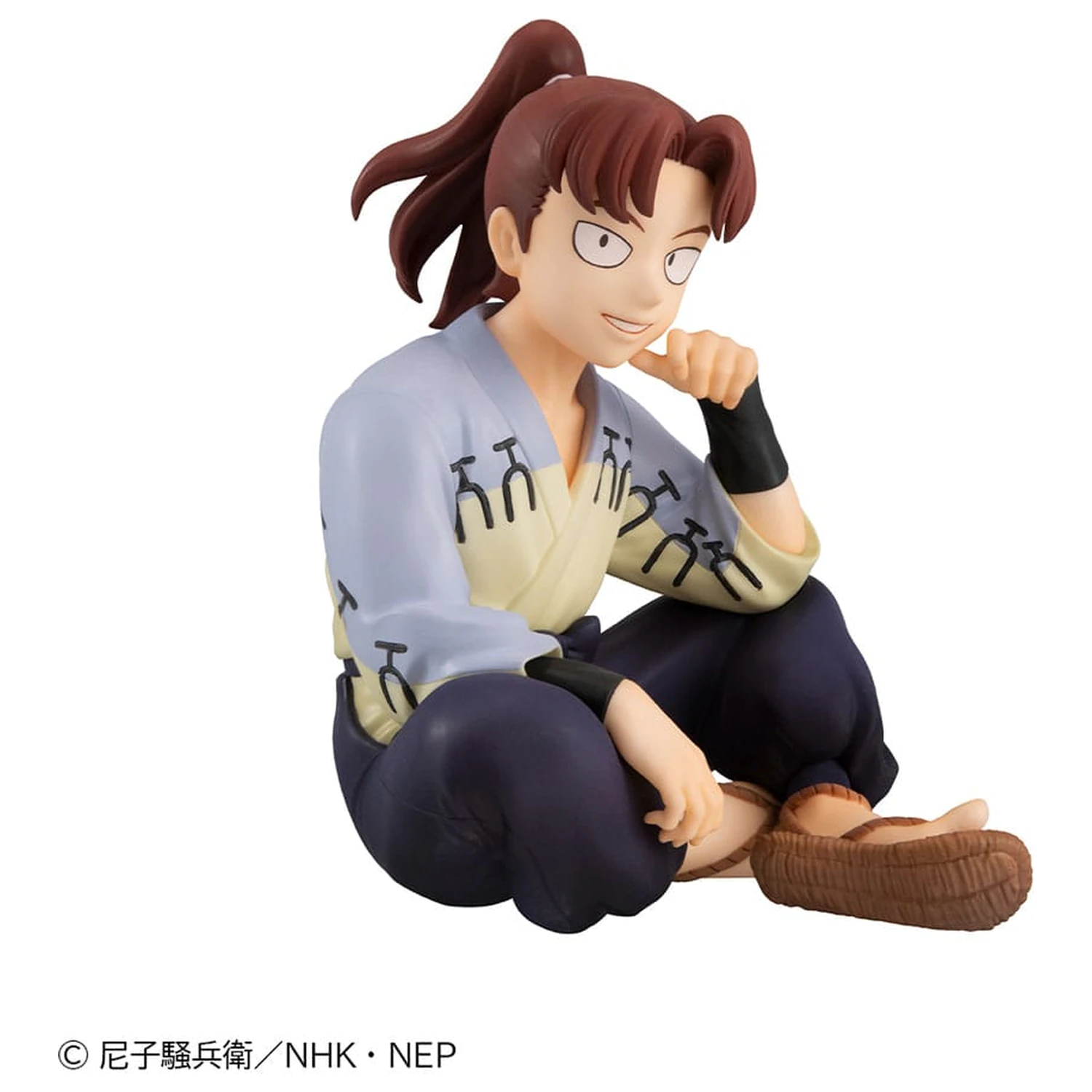 Nintama Rantaro The Movie G.E.M. Series PVC Statue Rikichi-san Palm Größe 9 cm Produktfoto