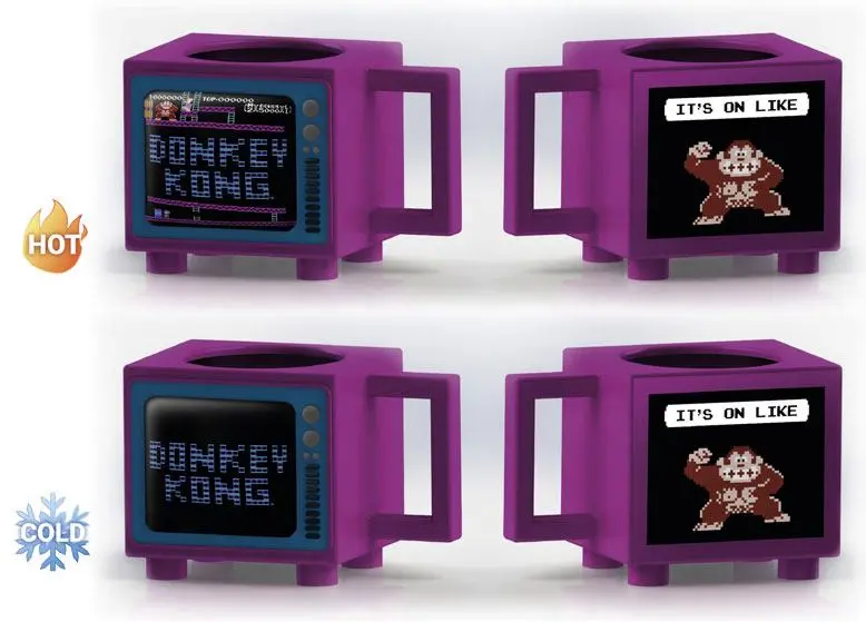 Nintendo Tasse mit Thermoeffekt Donkey Kong Produktfoto