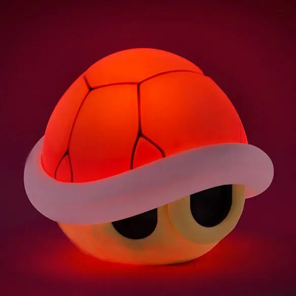 Nintendo Mario Kart Red Shell Lampe mit Stimme Produktfoto