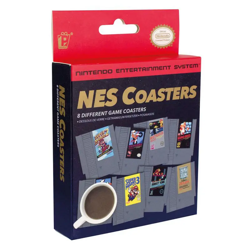 Nintendo NES Nintendo Untersetzer Cartridges Produktfoto