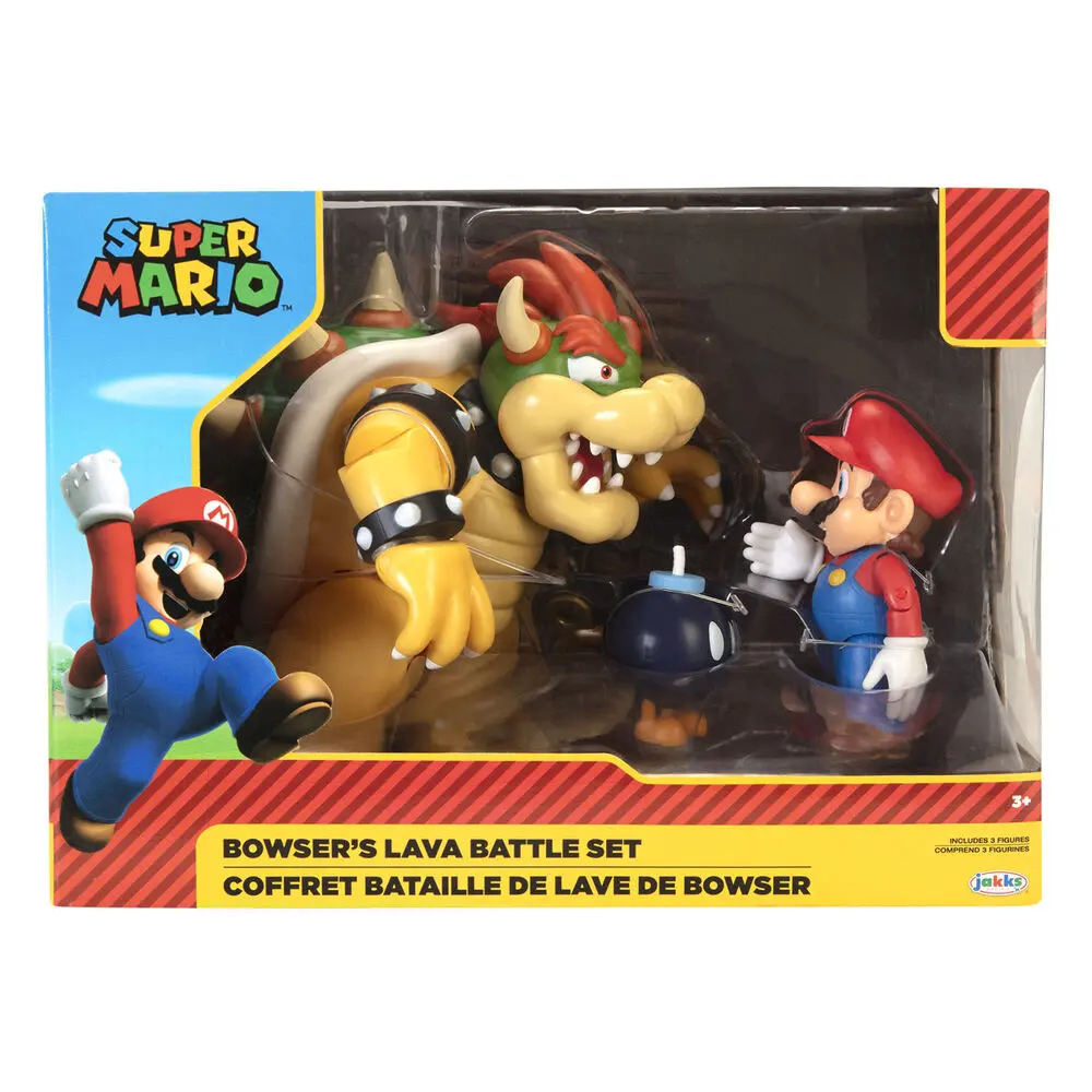 Nintendo Super Mario Bowser Vs Super Mario Special FIgur Set termékfotó