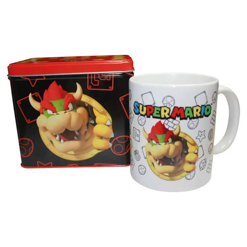 Nintendo Super Mario Bros Bowser Tasse + Spardose set termékfotó