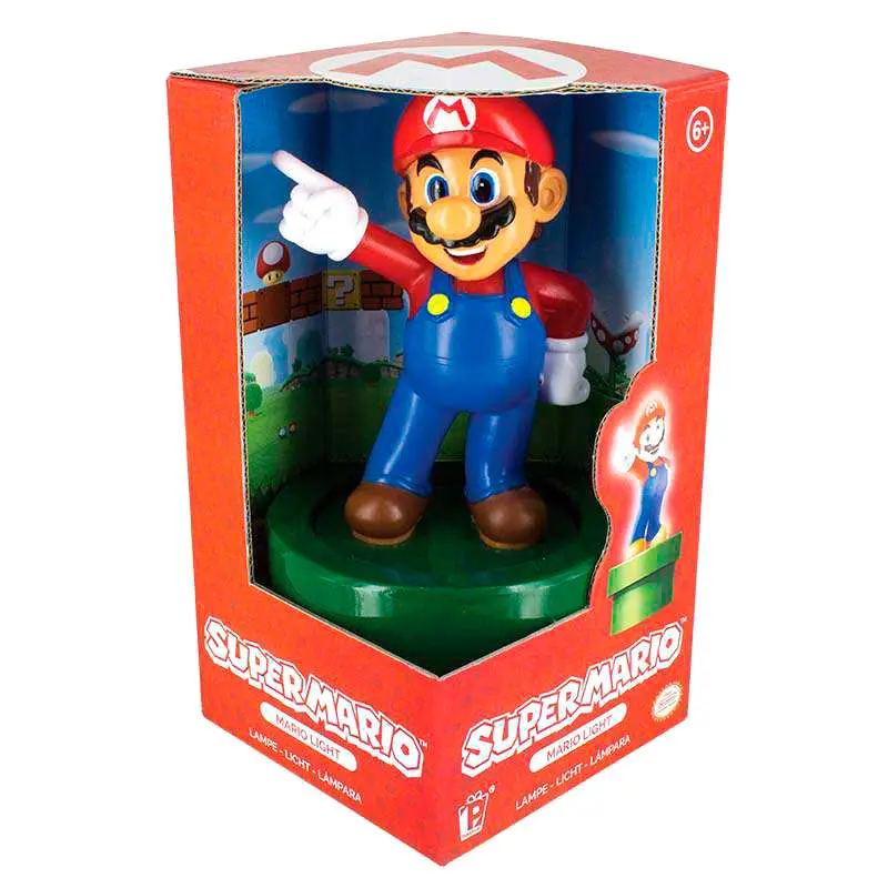 Super Mario Nachttischlampe Mario 20 cm termékfotó