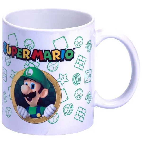 Nintendo Super Mario Bros Luigi Tasse + Spardose set termékfotó