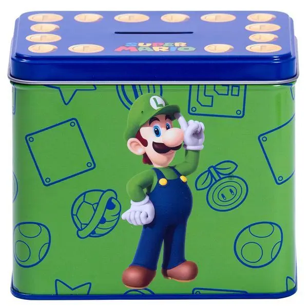 Nintendo Super Mario Bros Luigi Tasse + Spardose set termékfotó