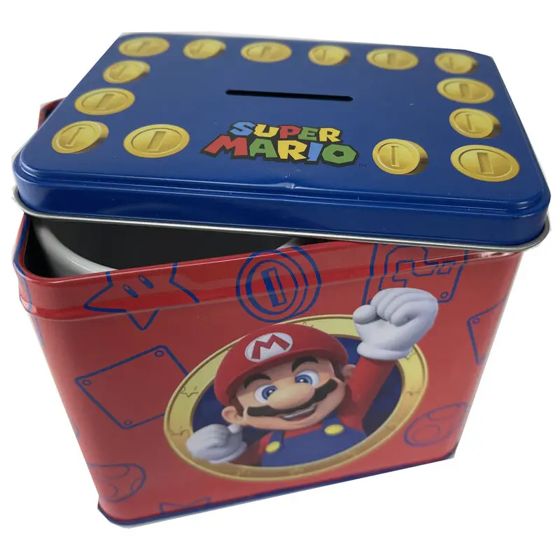 Nintendo Super Mario Bros Mario Tasse + Spardose set termékfotó