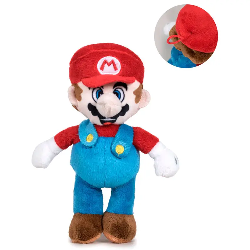 Nintendo Super Mario Bros Mario Plüsch 18cm termékfotó