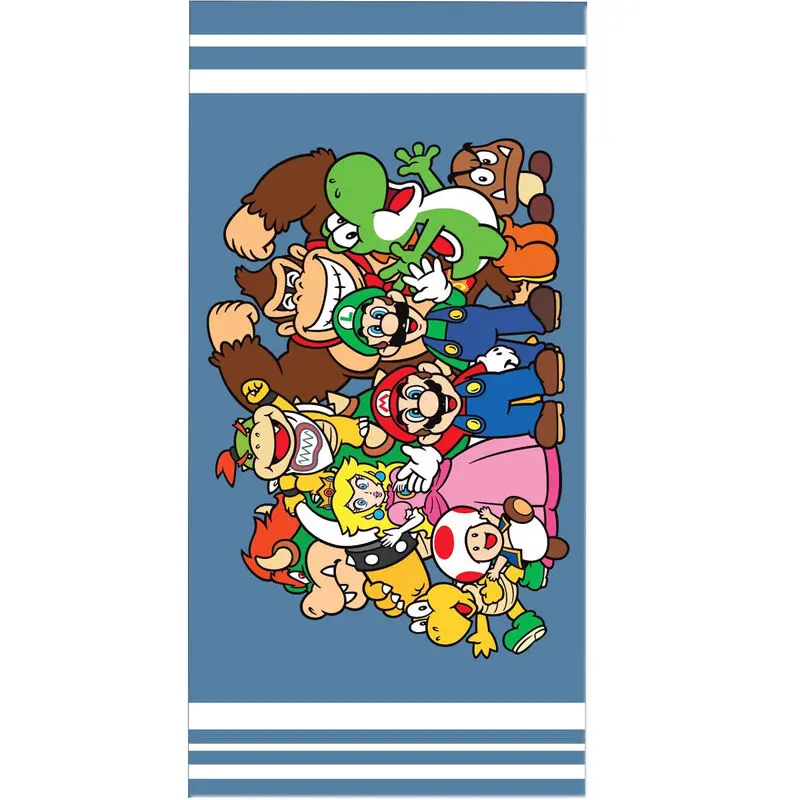 Nintendo Super Mario Bros Baumwolle Strandtuch Produktfoto