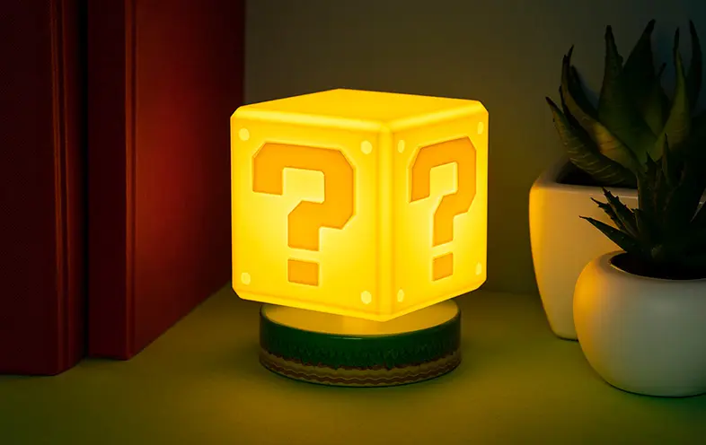 Super Mario 3D Lampe Fragezeichen-Block 10 cm termékfotó