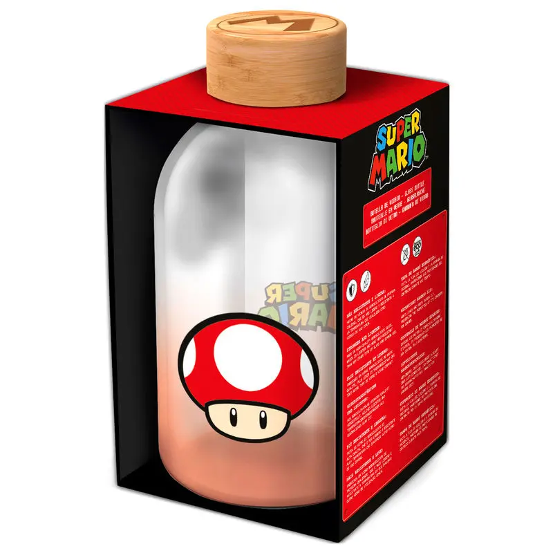 Nintendo Super Mario Bros Glasflasche 620ml termékfotó