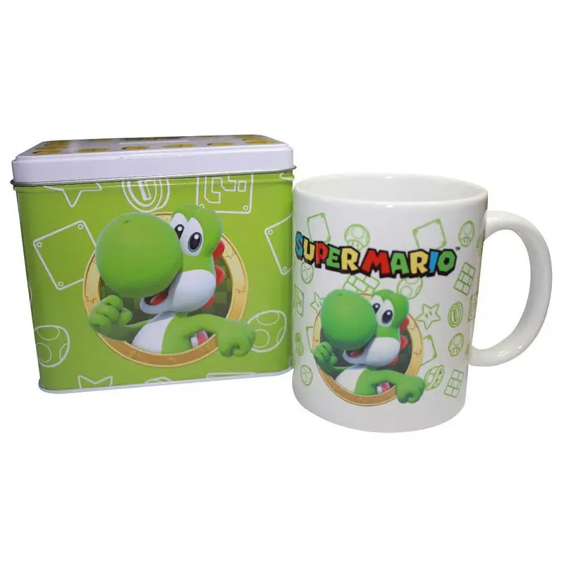 Nintendo Super Mario Bros Yoshi Tasse + Spardose set termékfotó