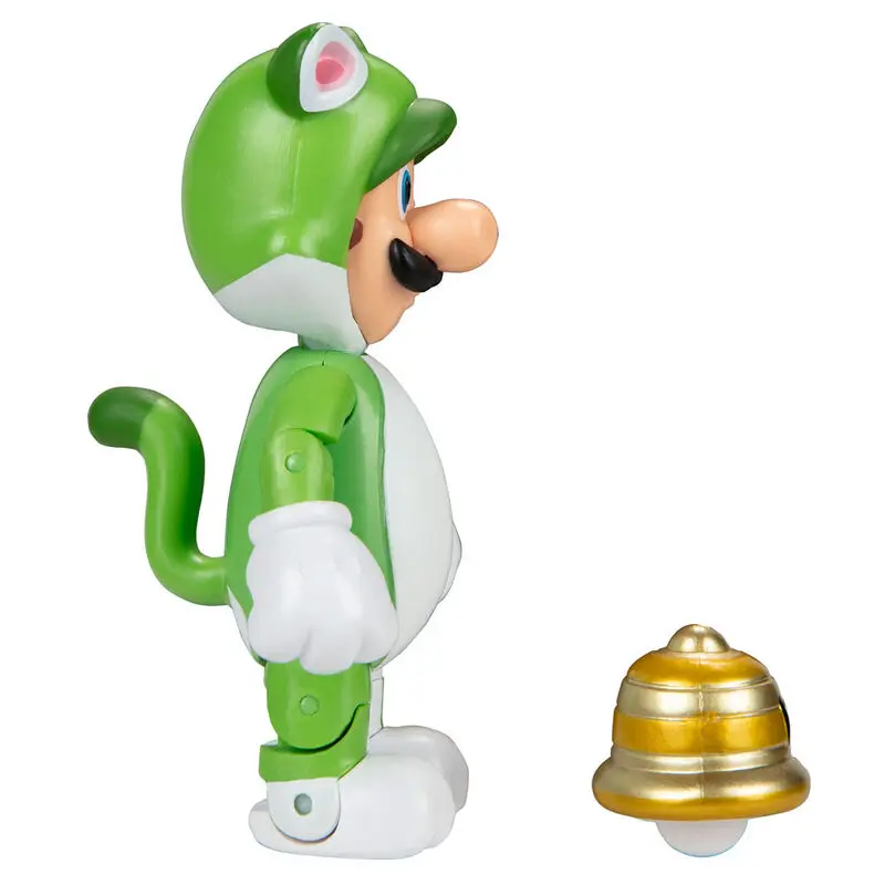 Nintendo Super Mario Cat Luigi Figur 10cm termékfotó