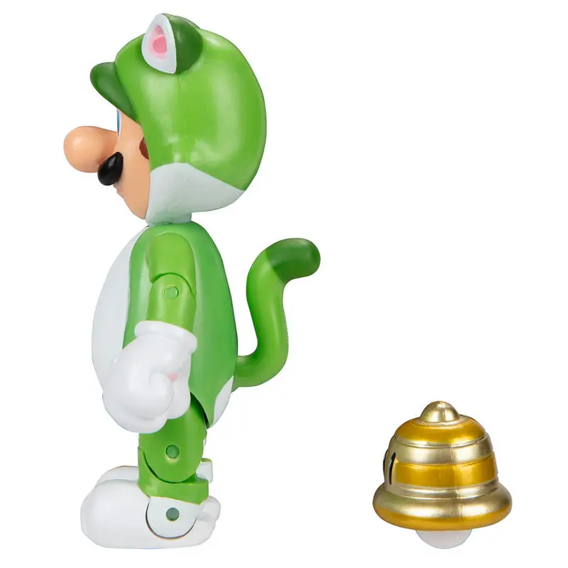 Nintendo Super Mario Cat Luigi Figur 10cm termékfotó