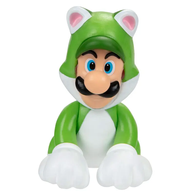 Nintendo Super Mario Cat Luigi Figur 6,5cm termékfotó