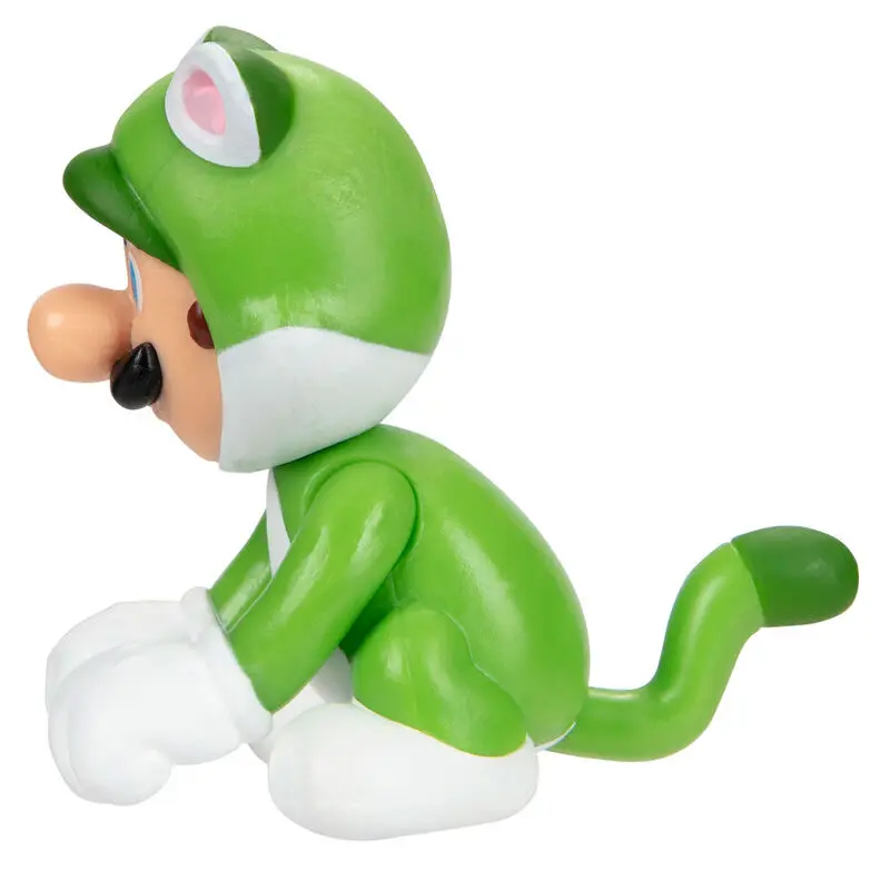 Nintendo Super Mario Cat Luigi Figur 6,5cm termékfotó