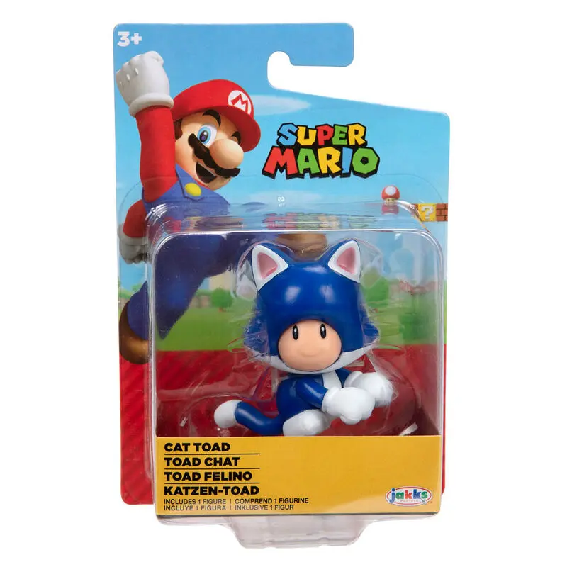 Nintendo Super Mario Cat Toad Figur 6,5cm termékfotó