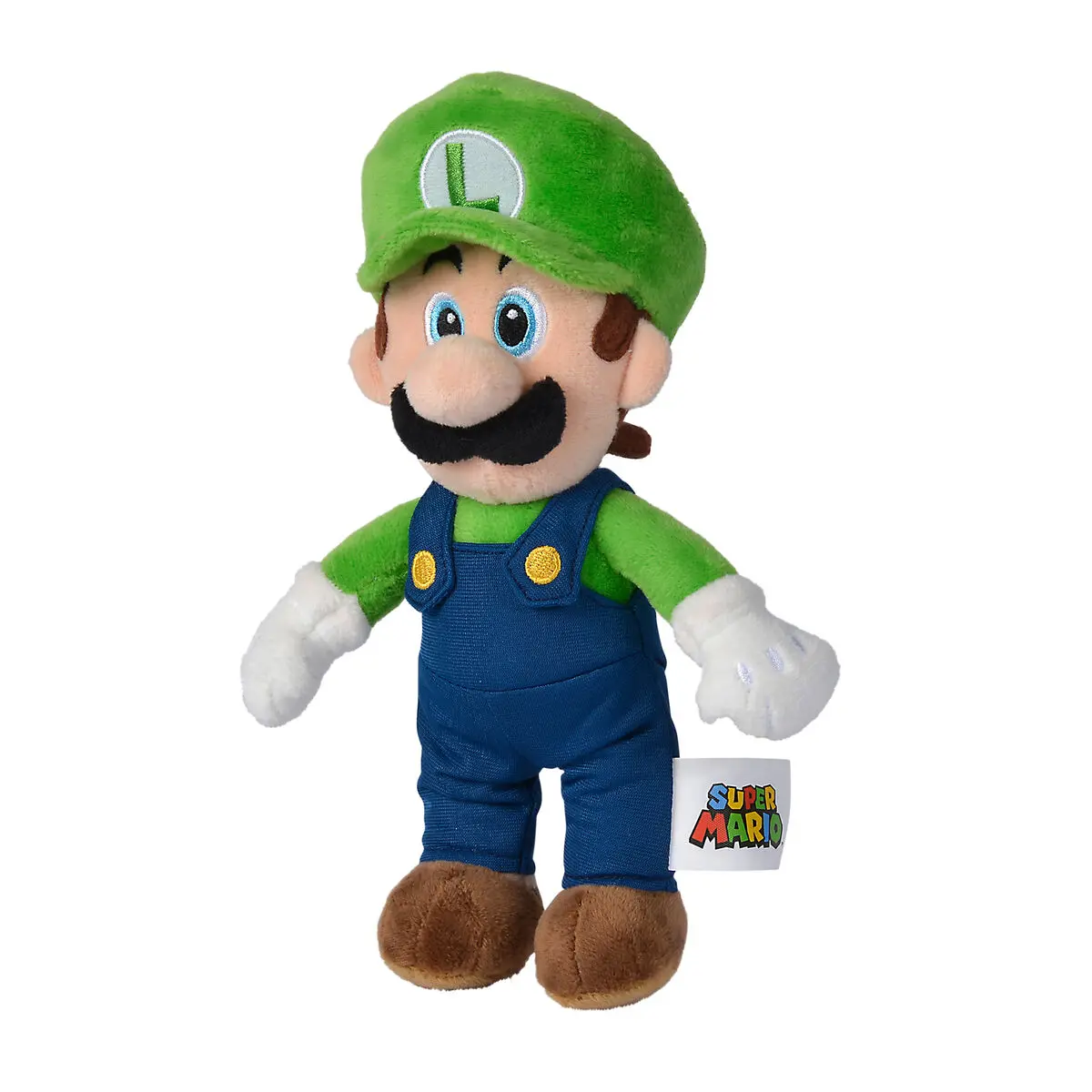 Nintendo Super Mario Luigi Plüschfigur 20cm Produktfoto