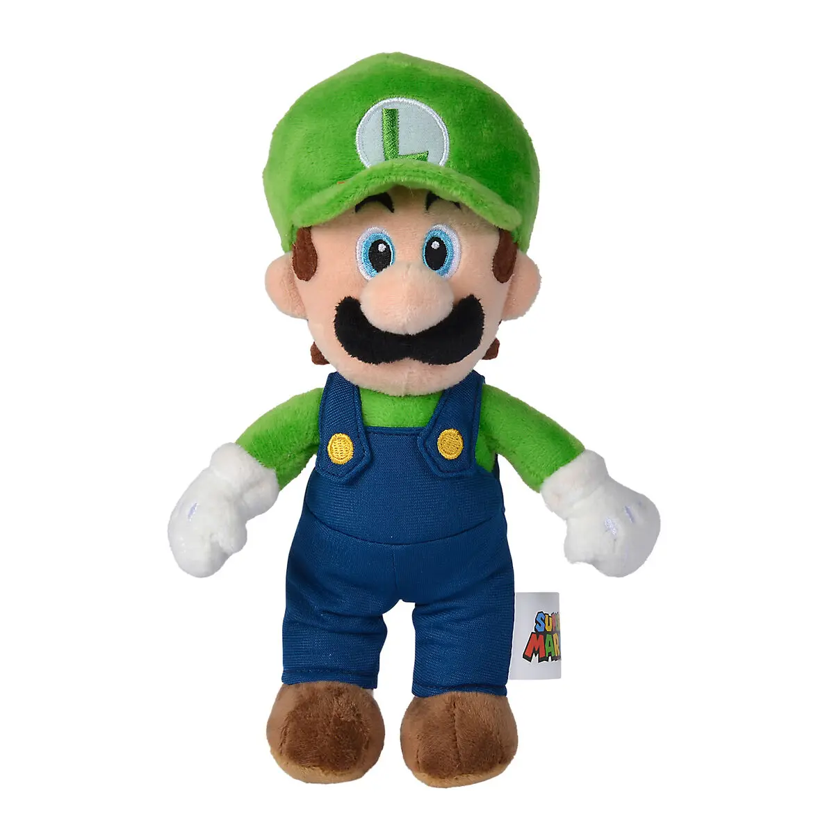 Nintendo Super Mario Luigi Plüschfigur 20cm Produktfoto
