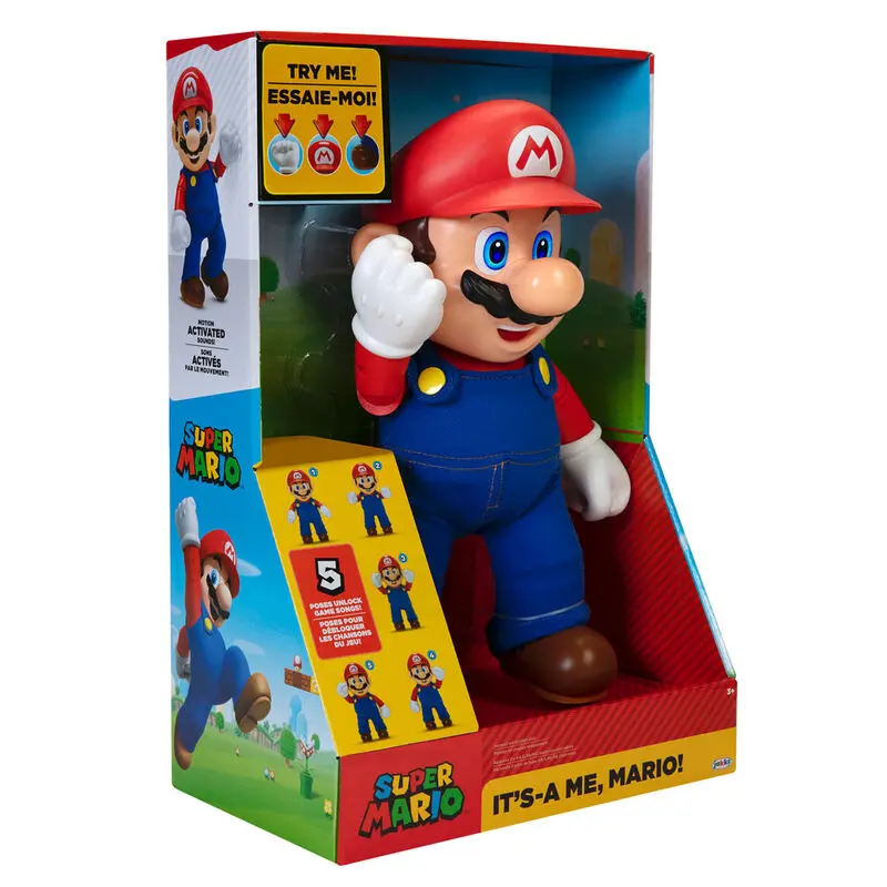 World of Nintendo Sprechende Actionfigur It's-A Me! Mario 30 cm termékfotó