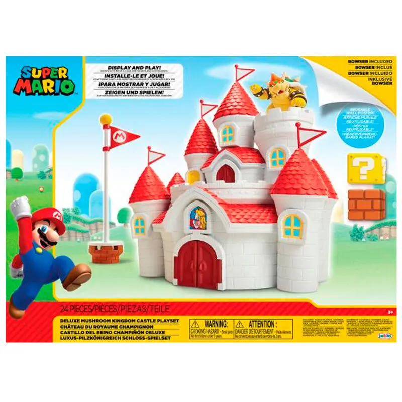 Nintendo Super Mario Mushroom Kingdom Castle Spielset termékfotó