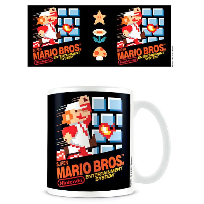 Nintendo Super Mario NES Cover Tasse termékfotó