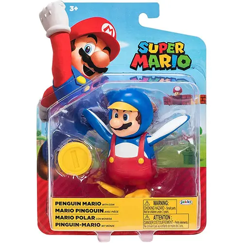 Nintendo Super Mario Figur Penguin Mario 10 cm Produktfoto