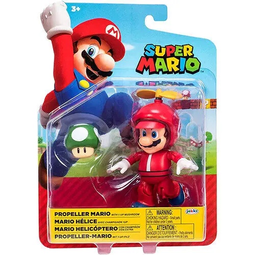 Nintendo Super Mario Figur Propeller Mario 10 cm Produktfoto