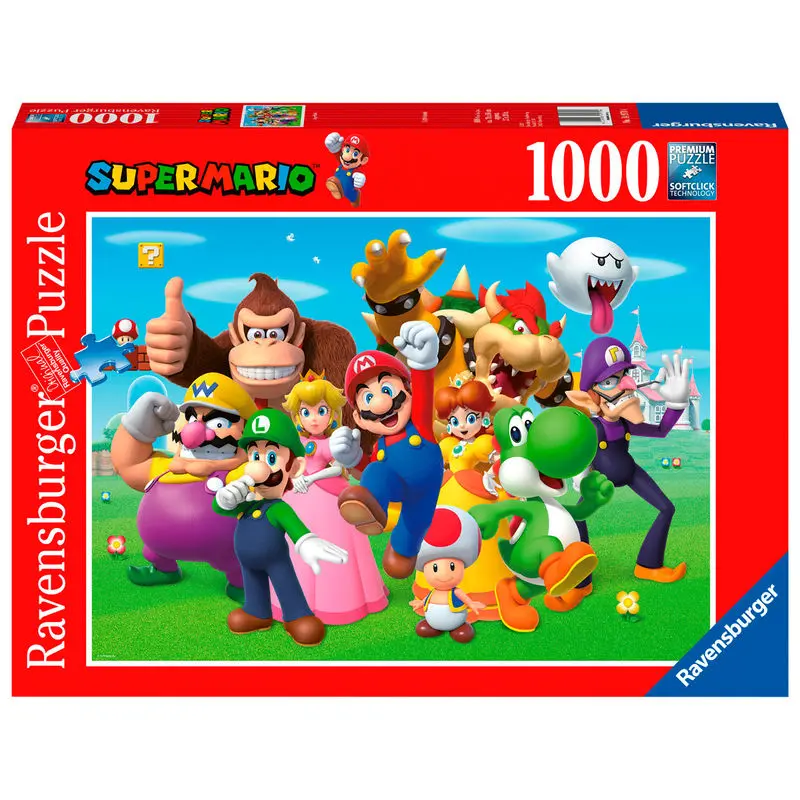 Nintendo Jigsaw Puzzle Super Mario (1000 Stücke) termékfotó