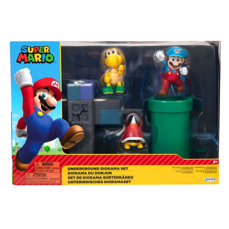 World of Nintendo Super Mario Diorama Set Underground termékfotó