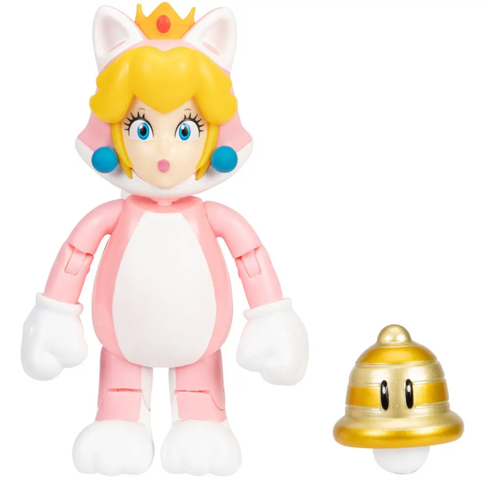 Nintendo Super Mario Wave 28 Cat Peach Figur 10 cm termékfotó